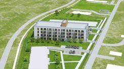 Wirtualna makieta 3D mieszkania 36.78 m², B-85