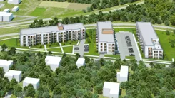 Wirtualna makieta 3D inwestycji Miasteczko Julianów