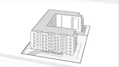 Wirtualna makieta 3D mieszkania 56.9 m², VI/38