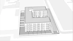 Wirtualna makieta 3D mieszkania 29.73 m², VII/59
