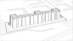 Wirtualna makieta 3D mieszkania 35.63 m², XIII/42