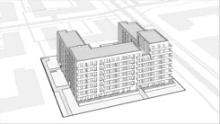Wirtualna makieta 3D mieszkania 51.09 m², VI/39