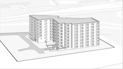 Wirtualna makieta 3D mieszkania 43.62 m², V/30