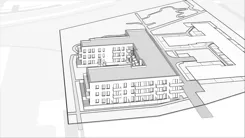 Wirtualna makieta 3D mieszkania 40.09 m², B/42