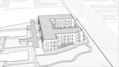 Wirtualna makieta 3D mieszkania 36.33 m², B/58