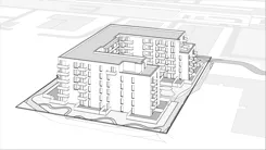 Wirtualna makieta 3D mieszkania 34.5 m², III/39