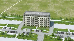 Wirtualna makieta 3D mieszkania 37.43 m², II/100