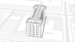 Wirtualna makieta 3D apartamentu inwestycyjnego 40.6 m², 2