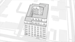 Wirtualna makieta 3D mieszkania 25.97 m², KO1/B/7/92