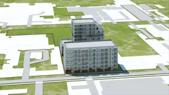 Wirtualna makieta 3D mieszkania 40.67 m², F.02.04