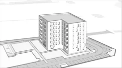Wirtualna makieta 3D mieszkania 56.96 m², A25