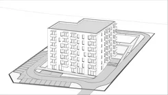 Wirtualna makieta 3D mieszkania 59.86 m², A18