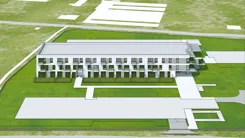 Wirtualna makieta 3D mieszkania 43.57 m², B5