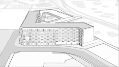 Wirtualna makieta 3D apartamentu 43.54 m², AQUA-1-301