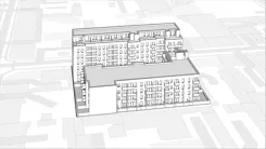 Wirtualna makieta 3D mieszkania 37.46 m², B.0.11.1a