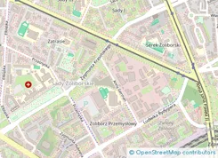 Lokalizacja inwestycji Sady Żoliborz