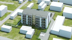 Wirtualna makieta 3D mieszkania 53.08 m², M12
