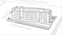 Wirtualna makieta 3D apartamentu inwestycyjnego 41.73 m², MN05