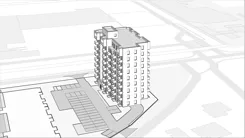 Wirtualna makieta 3D mieszkania 41.9 m², 13