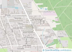 Lokalizacja inwestycji Osiedle Lodowa - Etap II