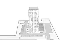 Wirtualna makieta 3D mieszkania 44.2 m², D/100