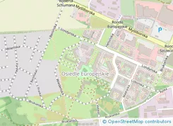 Lokalizacja inwestycji Osiedle Europejskie - Budynek 17