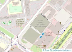 Lokalizacja inwestycji Nowe Centrum Południowe IV