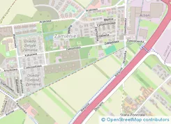 Lokalizacja inwestycji Zielone Zamienie X