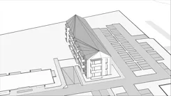 Wirtualna makieta 3D mieszkania 45.16 m², 1-18