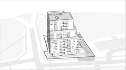 Wirtualna makieta 3D apartamentu 56.3 m², 26