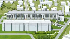 Wirtualna makieta 3D inwestycji Warszawska 222