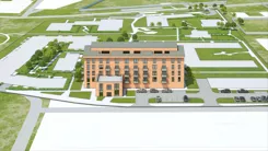 Wirtualna makieta 3D inwestycji Aroma Park Lofty