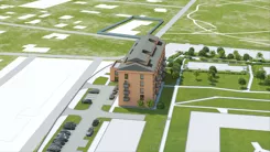 Wirtualna makieta 3D apartamentu 28.6 m², E.1.3.03