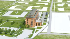 Wirtualna makieta 3D apartamentu 41.7 m², E.2.4.04