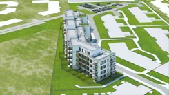 Wirtualna makieta 3D mieszkania 53.35 m², CC0006