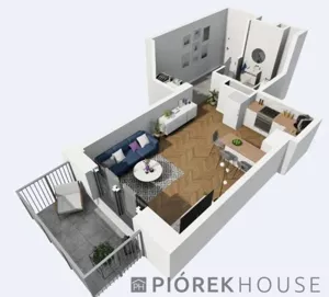 Mieszkanie jednopokojowe 31,70 m², Warszawa, Ursus, Posag 7 Panien, Sprzedaż