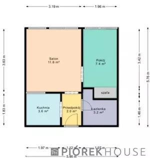 Mieszkanie dwupokojowe 27,42 m², Warszawa, Śródmieście, Aleja Jana Pawła II, Sprzedaż