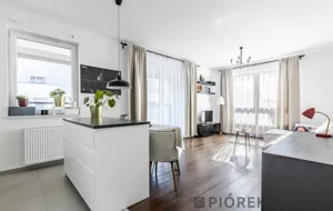 Mieszkanie dwupokojowe 50,46 m², Warszawa, Wilanów, Aleja Rzeczypospolitej, Sprzedaż