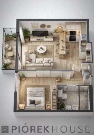 Mieszkanie dwupokojowe 38,94 m², Warszawa, Mokotów, Antoniewska, Sprzedaż