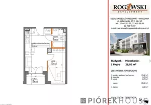 Mieszkanie dwupokojowe 28,00 m², Warszawa, Białołęka, Konik Polny, Sprzedaż