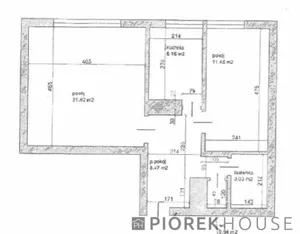 Mieszkanie dwupokojowe 51,67 m², Warszawa, Ursynów, Lasek Brzozowy, Sprzedaż