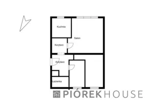 Mieszkanie trzypokojowe 62,90 m², Warszawa, Ursynów, Edwarda Dembowskiego, Sprzedaż