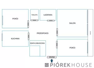 Mieszkanie trzypokojowe 73,00 m², Warszawa, Praga Północ, Siedlecka, Sprzedaż