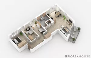 Mieszkanie czteropokojowe 76,56 m², Warszawa, Białołęka, Światowida, Sprzedaż