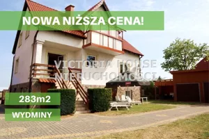Dom wolnostojący 283,00 m², Wydminy, Sprzedaż
