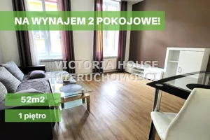Mieszkanie dwupokojowe 52,00 m², Ełk, Centrum, Wynajem