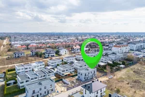 Dom bliźniak 85,65 m², Łomianki Dolne, Kościelna Droga, Sprzedaż