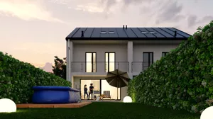 Dom bliźniak 142,00 m², Mińsk Mazowiecki, Małopolska, Sprzedaż