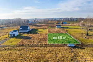 Działka 805,00 m², Falęcin, Sprzedaż