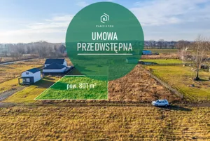 Działka 801,00 m², Falęcin, Sprzedaż
